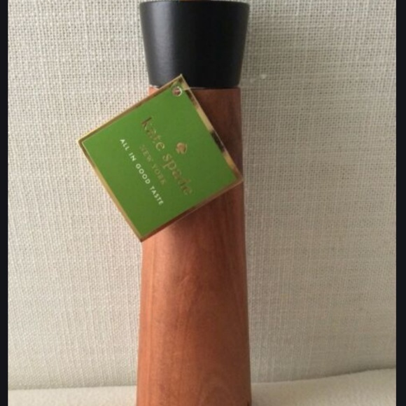 kate spade lenox wooden pepper grinder shaker nwt - Picture 3 of 7